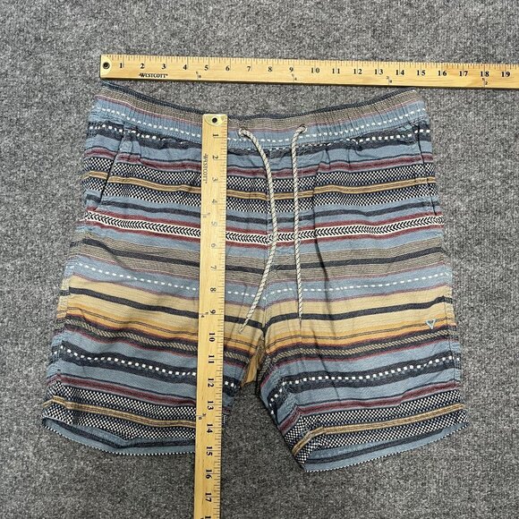 Vissla Mens Striped Multicolor Swim Shorts S/Ch - Picture 4 of 6